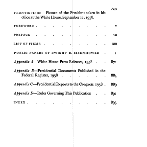 Public Papers of the Presidents of the United States