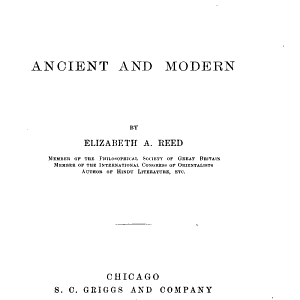 Persian Literature: Ancient and Modern