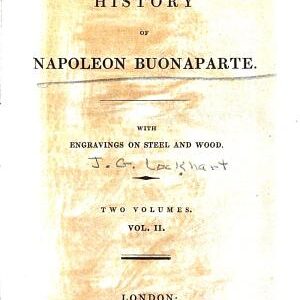 The History of Napoleon Buonaparte