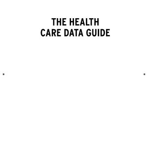 The Health Care Data Guide: Learning from Data for Improvement