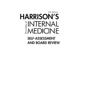Harrison's Principles of Internal Medicine