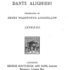 The divine comedy, tr. by H.W. Longfellow