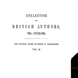 The Poetical Works of Henry W. Longfellow
