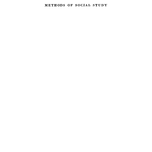 Methods of Social Study