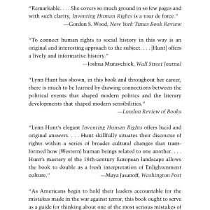 Inventing Human Rights: A History