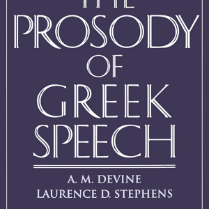 The Prosody of Greek Speech