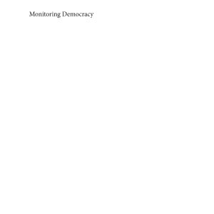 Monitoring Democracy: When International Election Observation Works, and why it Often Fails