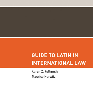 Guide to Latin in International Law