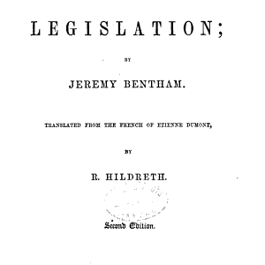 Theory of Legislation