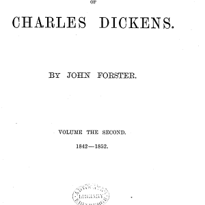 The Life of Charles Dickens