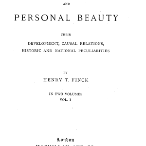 Romantic Love and Personal Beauty: Their Development, Causal Relations, Historic and National Peculiarities