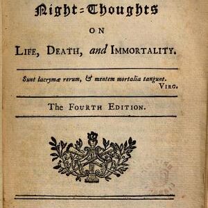 The Complaint: Or, Night-thoughts: On Life, Death, and Immortality