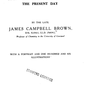 A History of Chemistry from the Earliest Times Till the Present Day