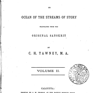 The Kathá Sarit Ságara Or Ocean of the Streams of Story