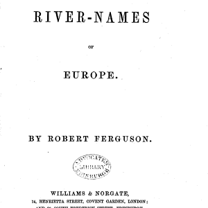 The River-names of Europe
