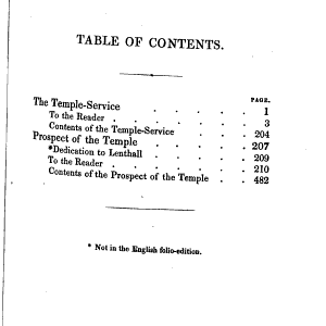 The Whole Works of the Rev. John Lightfoot, D.D., Master of Catharine Hall, Cambridge: Containing The temple-service ; and, The prospect of the temple
