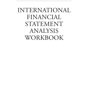 International Financial Statement Analysis Workbook