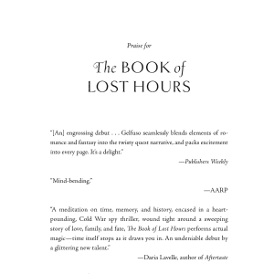 The Book of Lost Hours: A GMA Book Club Pick (a Novel)