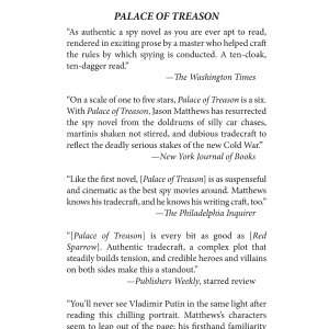 Palace of Treason: A Novel