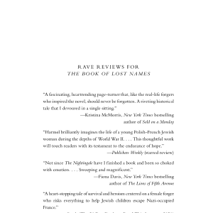 The Book of Lost Names