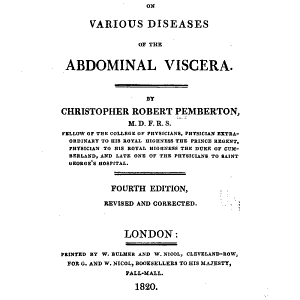 A Practical Treatise on Various Diseases of the Abdominal Viscera