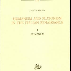 Humanism and Platonism in the Italian Renaissance