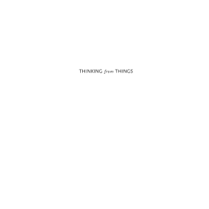 Thinking from Things: Essays in the Philosophy of Archaeology