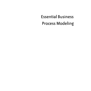 Essential Business Process Modeling