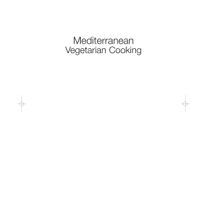 Mediterranean Vegetarian Cooking