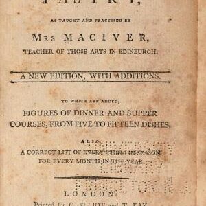 Cookery and Pastry