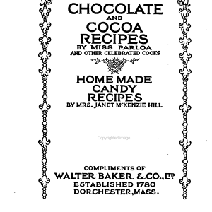 Chocolate and Cocoa Recipes