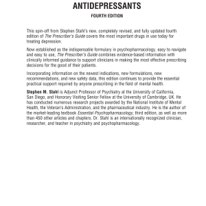 The Prescriber's Guide: Antidepressants: Stahl's Essential Psychopharmacology