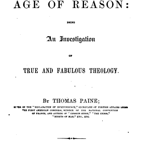 The Age of Reason