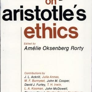 Essays on Aristotle's Ethics