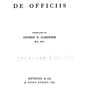 De Officiis