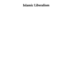 Islamic Liberalism: A Critique of Development Ideologies