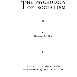 The Psychology of Socialism