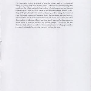 Surrealist Collage in Text and Image: Dissecting the Exquisite Corpse