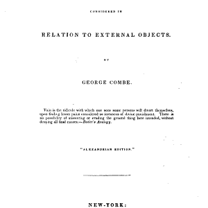 The Constitution of Man
