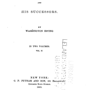Mahomet and His Successors