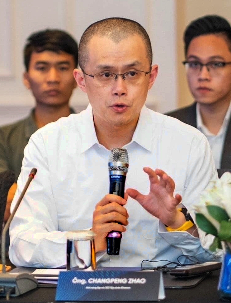 Changpeng Zhao portrait — Changpeng Zhao net worth profile