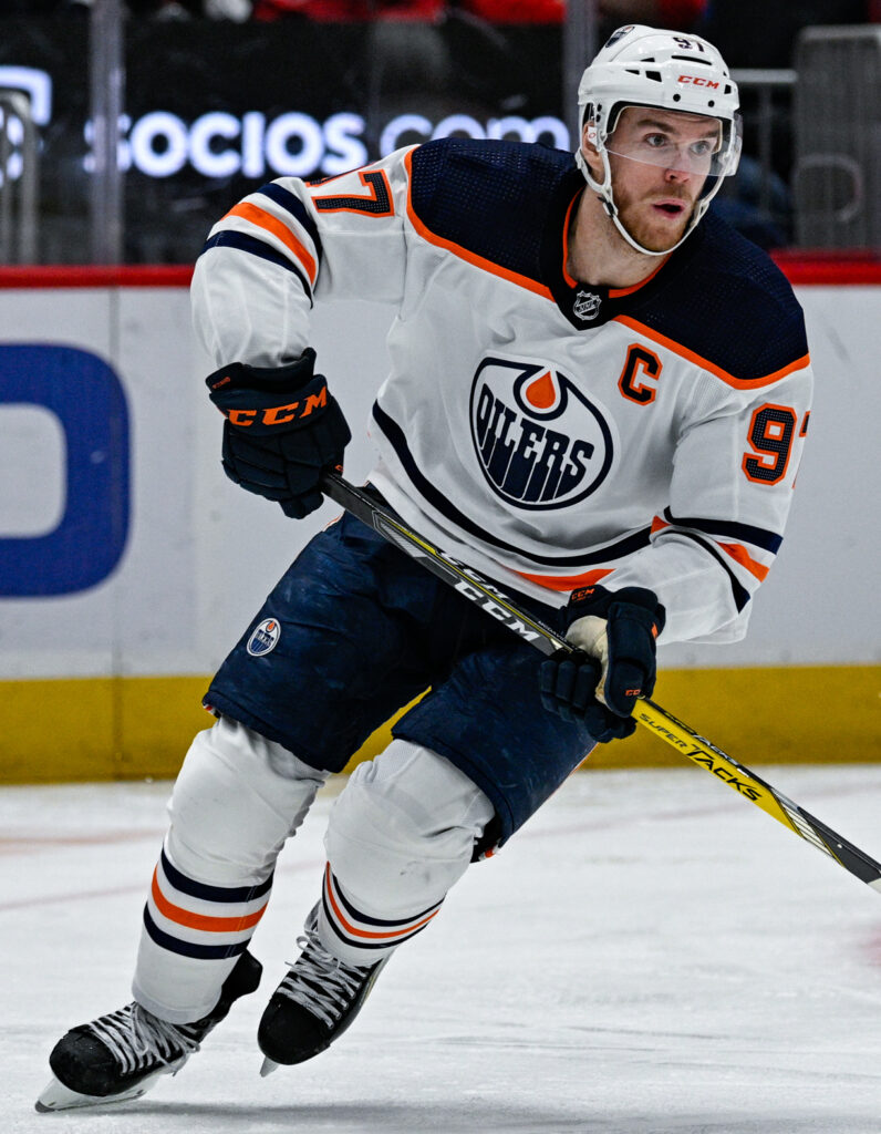 Connor McDavid portrait — Connor McDavid net worth profile