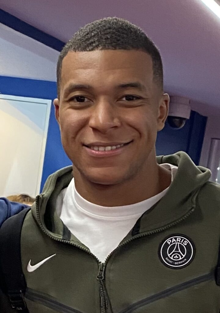 Kylian Mbappé portrait — Kylian Mbappé net worth profile