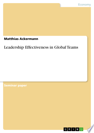 Leadership Effectiveness in Global Teams