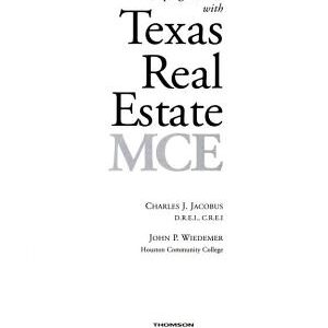 Keeping Current with Texas Real Estate, MCE
