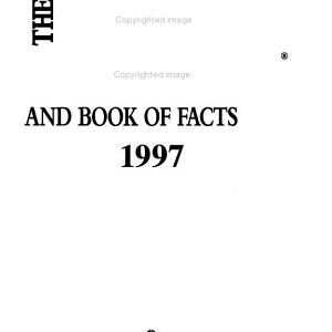 The World Almanac and Book of Facts 1997