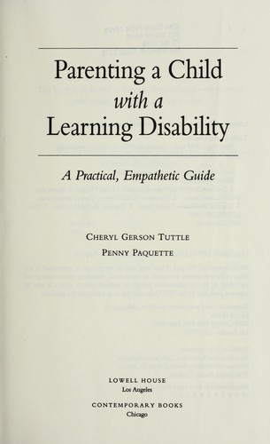 Parenting a Child with a Learning Disability: A Practical, Empathetic Guide