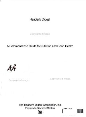 Eat Better, Live Better: A Commonsense Guide to Nutrition and Good Health