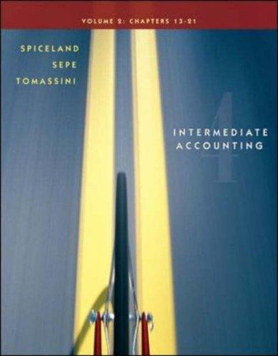 Intermediate Accounting, Volume II