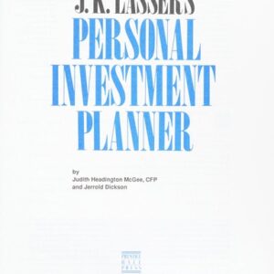 J.K. Lasser's Personal Investment Planner